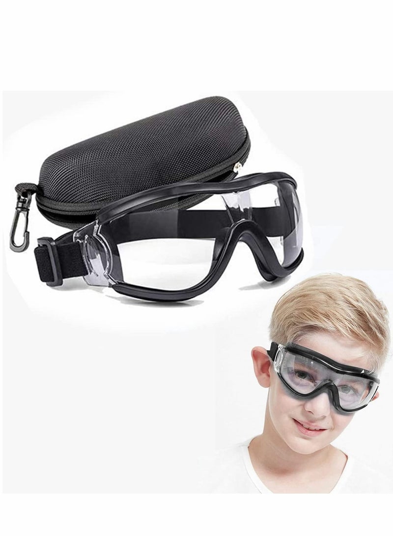 Child Safety Glasses, Kids Goggles Eye Protective Anti Fog Full Eyes Protective Clear Lab Goggles - Image 1