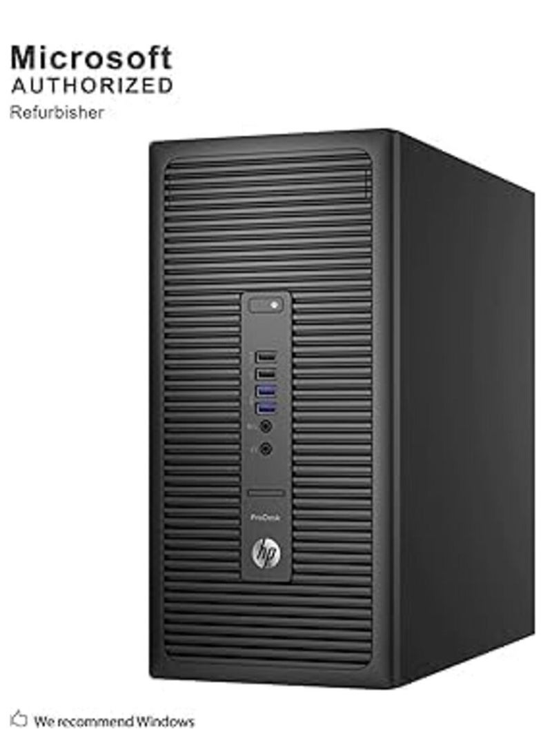 Generic - HP ProDesk 600 G2 Tower Desktop PC Intel Quad-Core i5-6500 up to 3.6GHz, 8G DDR4, 256G SSD, WiFi, Bluetooth 4.0, DVD, Windows 10 Pro 64 Multilingual - Image 1