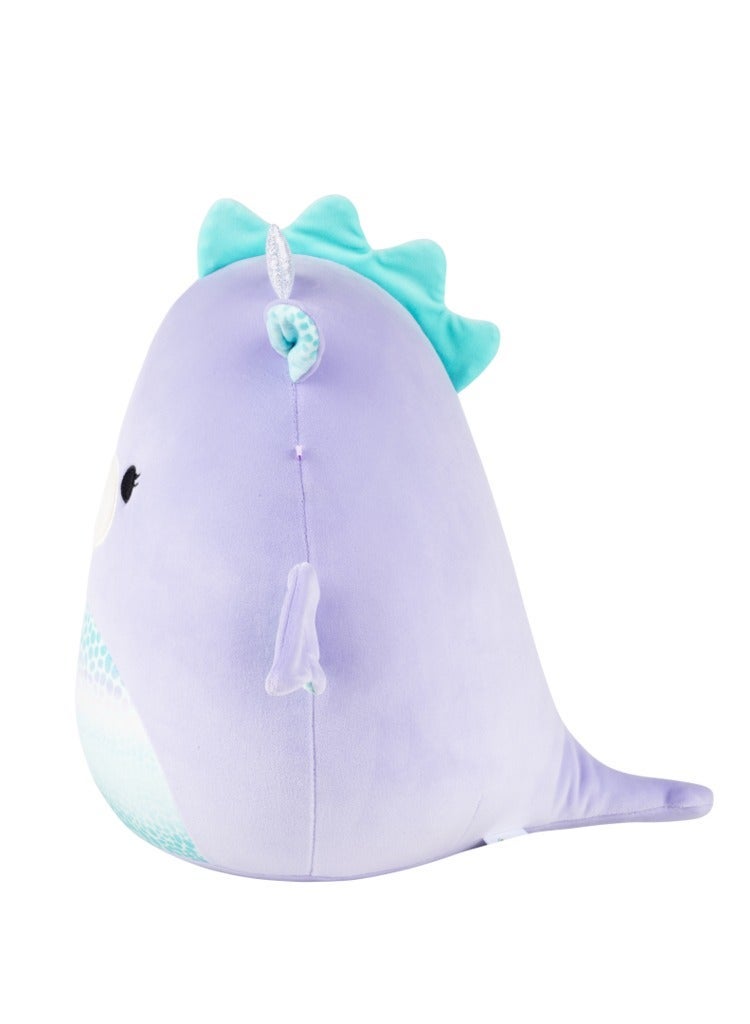 Squishmallows Plush Drow Purple Dragon with Teal Scaled Belly Plush Toy â€“ 30 cm Soft Collectible Stuffed Animal - Image 5