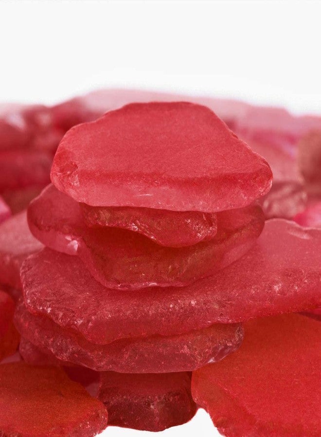 Nautical Crush Trading Sea Glass for Crafts - 11oz Red Sea Glass Decor, Tumbled Seaglass, Beachglass for Crafts, Seaglass for Beach Accents, Coastal DIY Supply, Nautical Vase Filler - Image 3