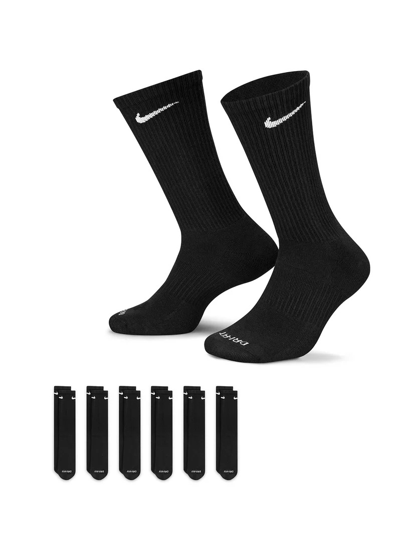 Nike 6 Pack Everyday Plus Cushion Socks