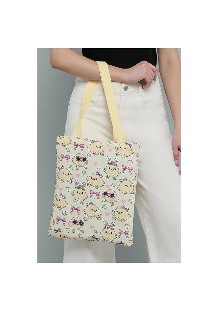 أر أند بي Printed Canvas Shoulder Bag