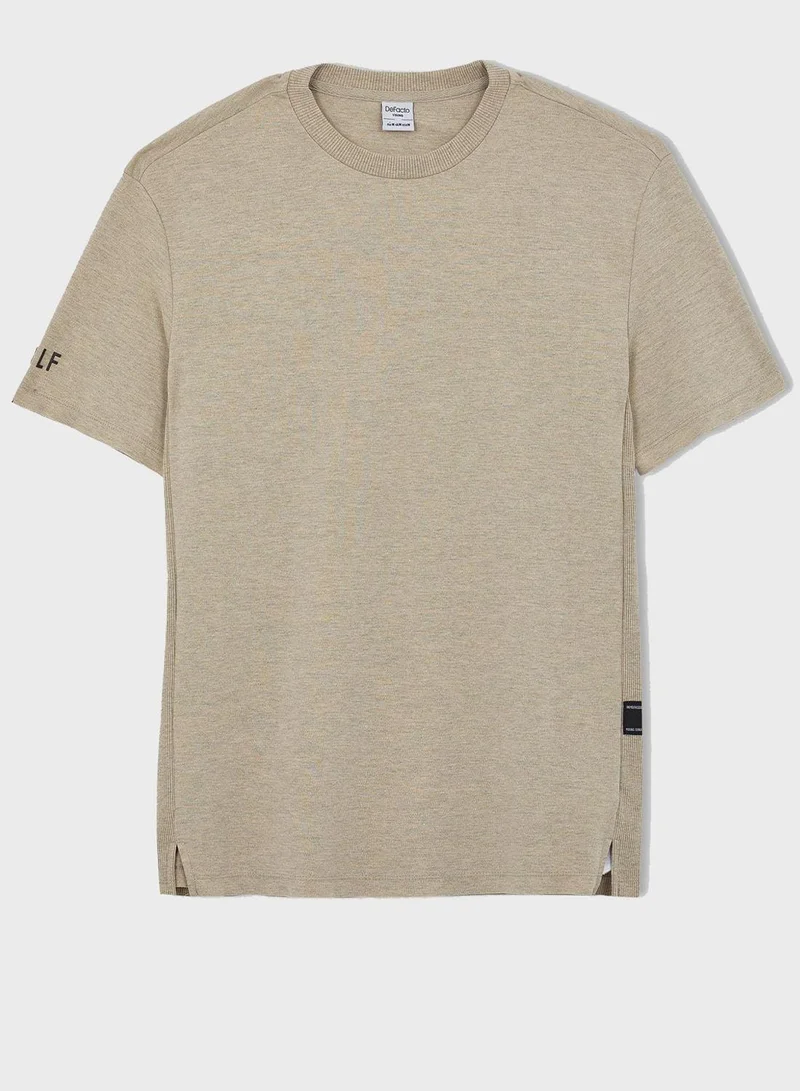 DeFacto  Essential Crew Neck T-Shirt  | Best Price UAE