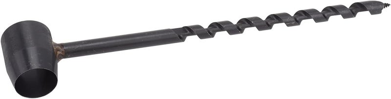 All-round well-engineered practical build Keenso Hand Auger Drill, Carbon Steel Incisive Drilling Tool for Woodworking in Wilderness Areas (10-230mm) Safe silicone build - Image 4