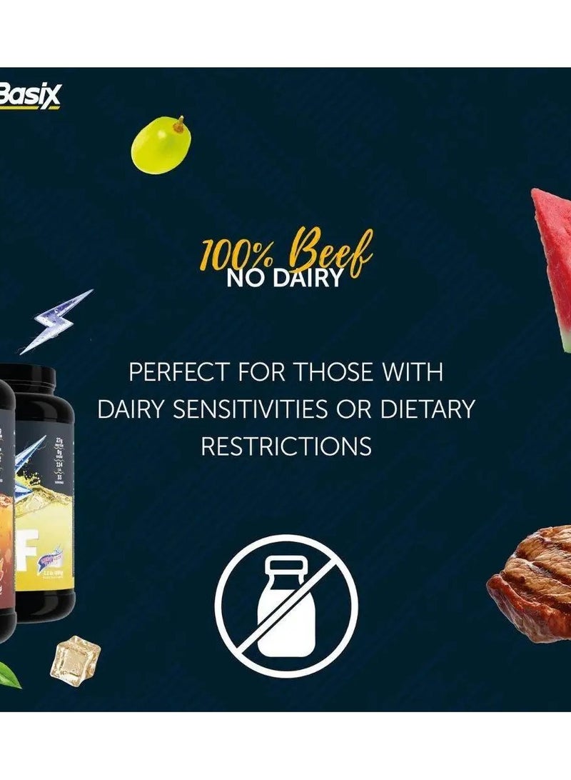 Basix Clear Beef Protein Isolate - Vimtonic - (2.2 lb) - Image 4