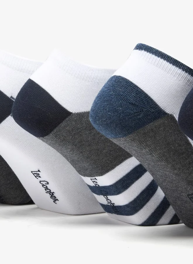 Lee Cooper Men's Assorted Ankle Length Socks - Set of 5