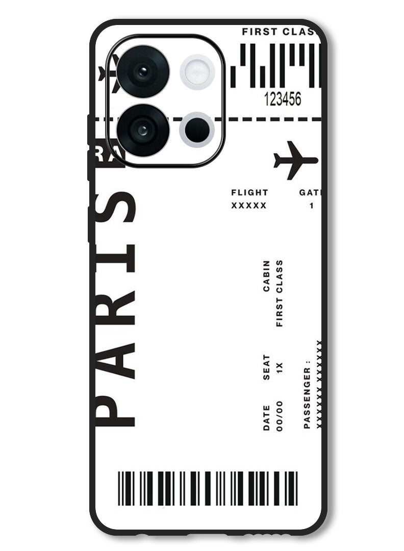 Theodor Case Compatible with OnePlus 13T 6.32 Inch Protection Shockproof Bumper Cover Paris Pass - Image 1