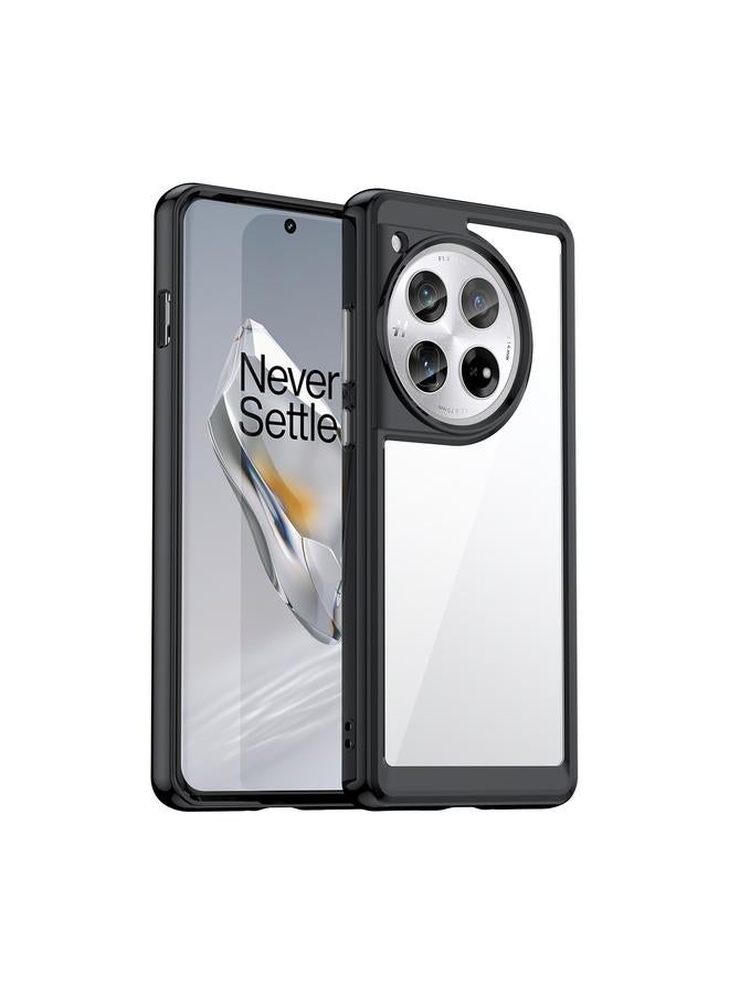 S-TOP Case For OnePlus 12 Colorful Series Acrylic Hybrid TPU Phone Case - Image 1