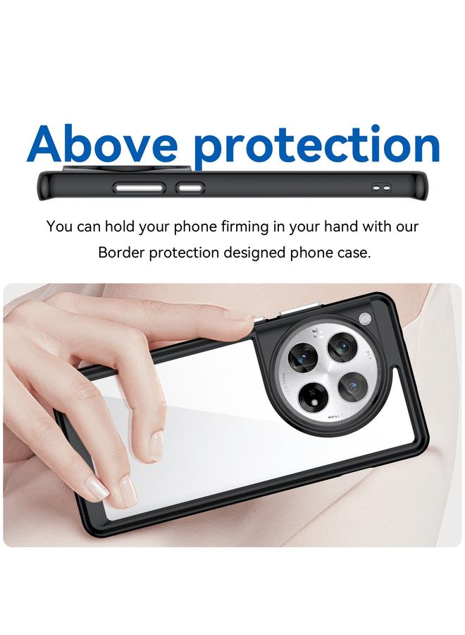 S-TOP Case For OnePlus 12 Colorful Series Acrylic Hybrid TPU Phone Case - Image 4