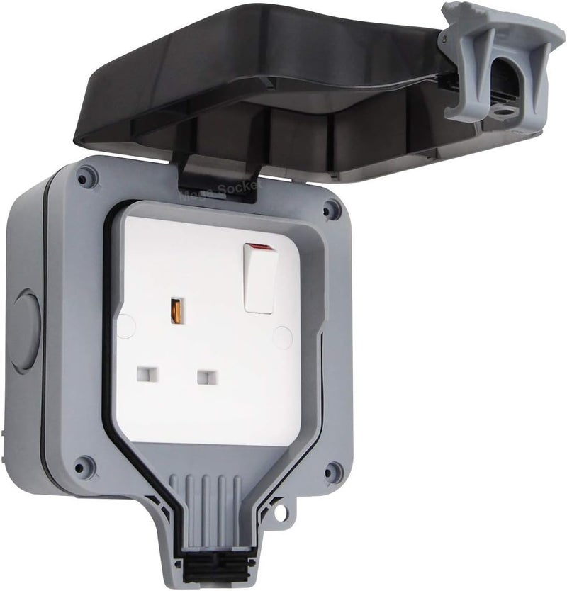 Reliable Waterproof Outdoor Double Socket - Image 2