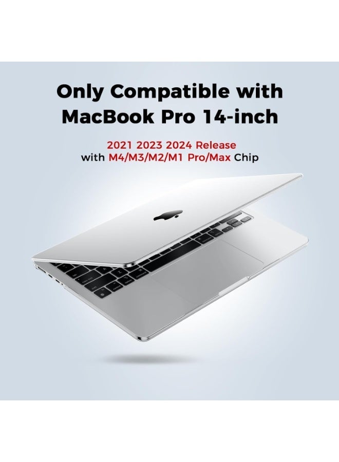 NANAO Case Compatible for MacBook Pro 14 inch 2024-2021,M4 M3 M2 M1 A3112 A3185 A3401 A2918 A2992 A2779 A2442 Pro Max Chip,Laptop Plastic Hard Shell Cover - Image 5
