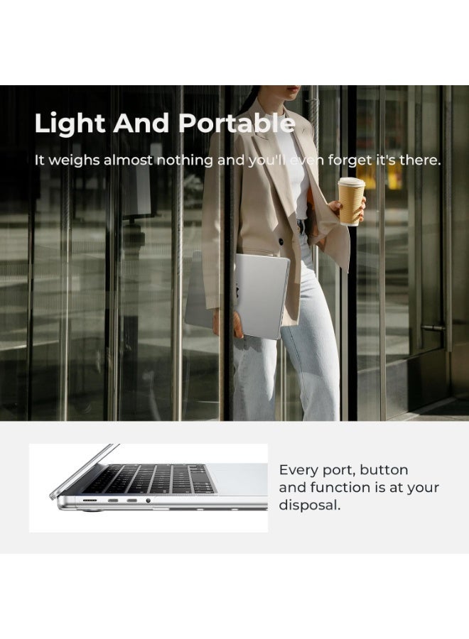NANAO Case Compatible for MacBook Pro 14 inch 2024-2021,M4 M3 M2 M1 A3112 A3185 A3401 A2918 A2992 A2779 A2442 Pro Max Chip,Laptop Plastic Hard Shell Cover - Image 3