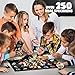XX Rocks Minerals Fossils Collection for Kids 250 Real Gemstones and Crystals Rock Identification Kit Includes Display Case Genuine Fossils Geodes Great Geology Science Gift for Boys Girls - Image 3