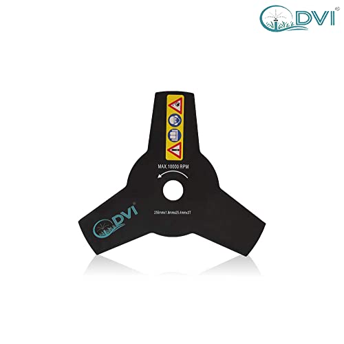 DVI Heavy Duty 3T Blade(10" INCH) for Brush Cutter|Grass Trimmer|Crop Reaper Suitable for 2/4 Stroke Used for Cutting Bushes,Grass and Weeds (Made in India) - Image 3