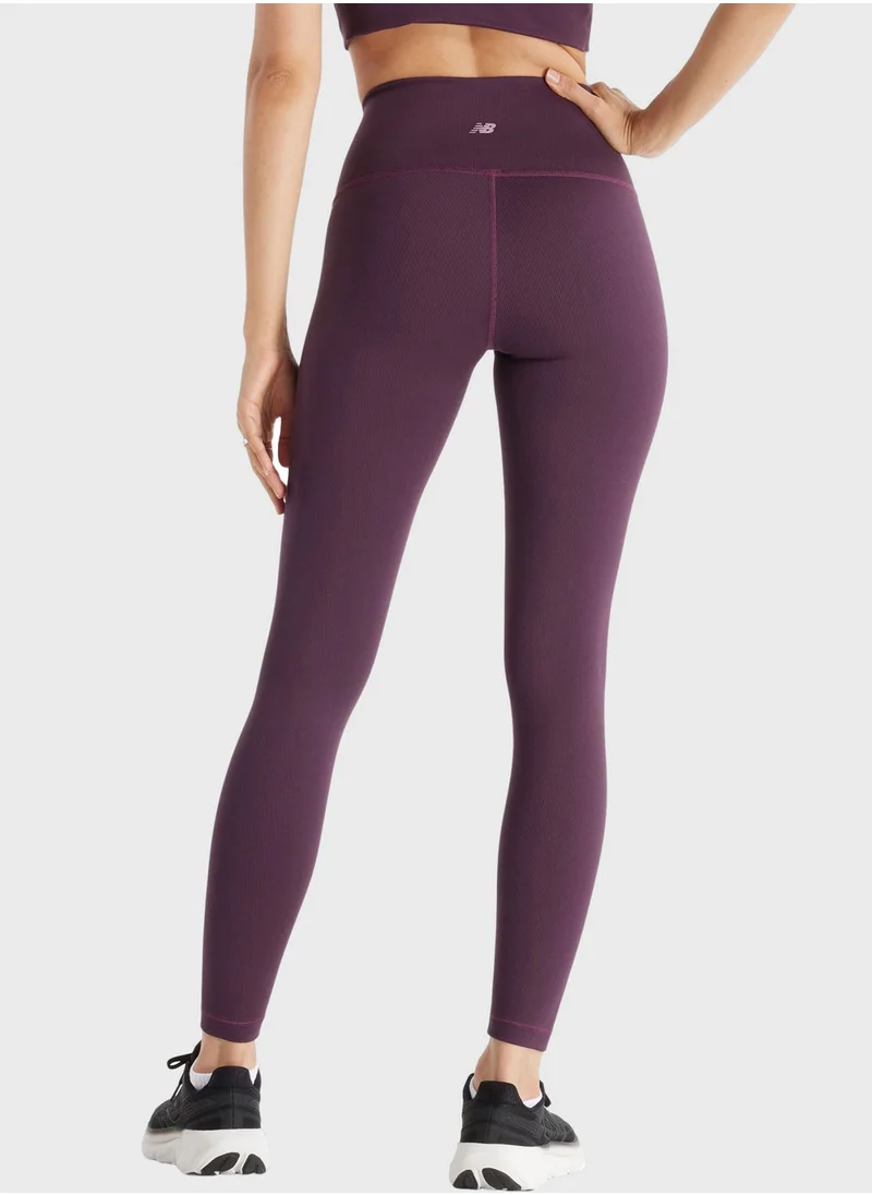 New Balance 27" Ribbed Leggings