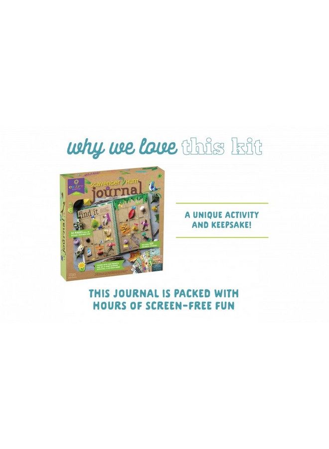 PlayMonster Craft Tastic Scavenger Hunt Journal Nature Diy Craft Kit 32 Page Journal With Over 500 Stickers Ages 6+ - Image 5