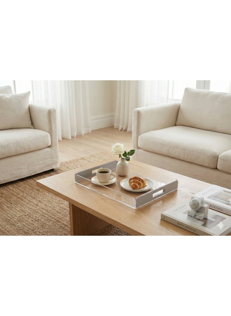 A set of multi-use serving trays