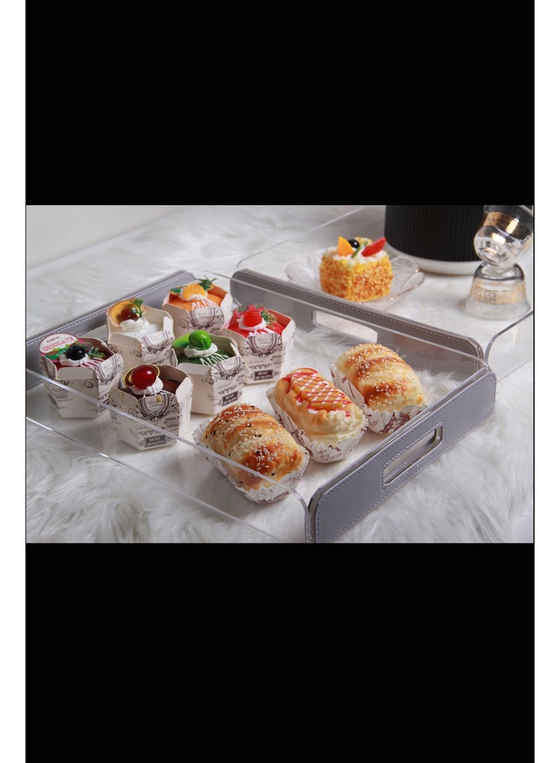 A set of multi-use serving trays