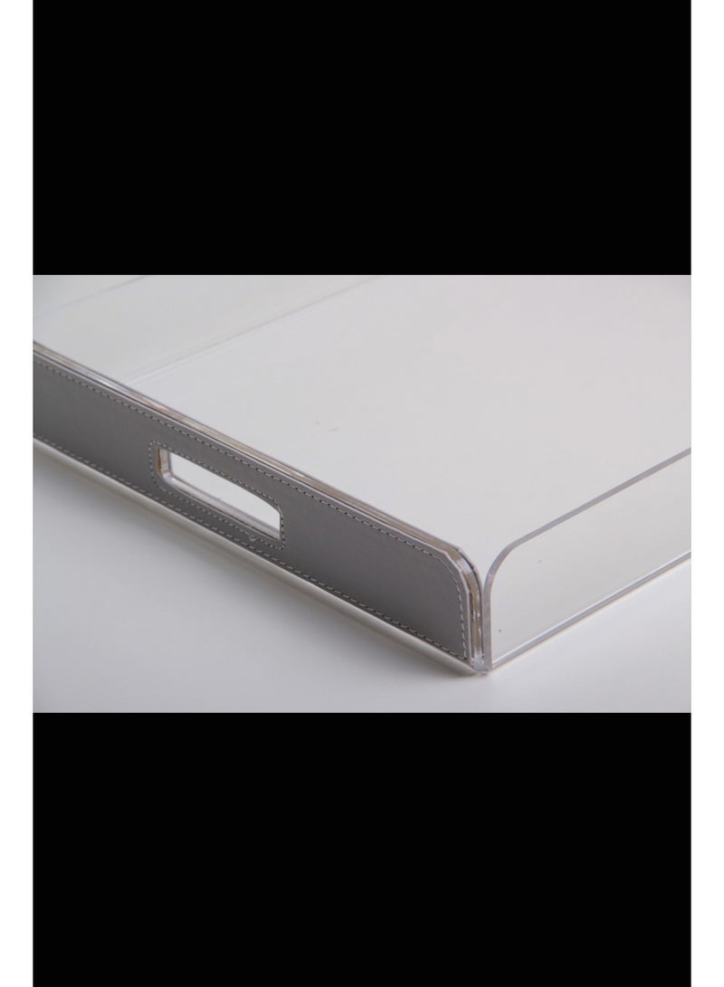 A set of multi-use serving trays