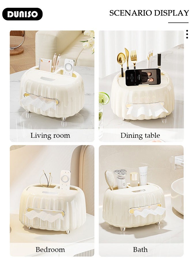 Tissue Box Cover Holder Multifunctional Desktop Tissue Storage Box Cover with Phone Holder Modern Facial Paper Holder for Living Room,Office,Night Stand,Dresser,Bedroom,Bathroom,Home Decor - pzsku/ZD14DF381B17BDDF085D1Z/45/_/1733104392/cc84053c-fde5-480c-9554-dcdf36be07a8