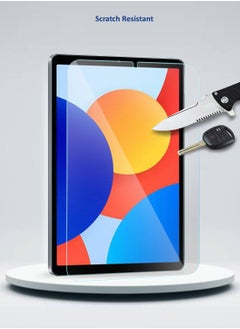 Wtech Xiaomi Redmi Pad SE 4G 2024 (8.7 Inch) Premium Series Curved Edges Full Cover Tempered Glass Screen Protector Clear  - Image 3