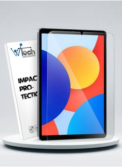 Wtech Xiaomi Redmi Pad SE 4G 2024 (8.7 Inch) Premium Series Curved Edges Full Cover Tempered Glass Screen Protector Clear  - Image 1