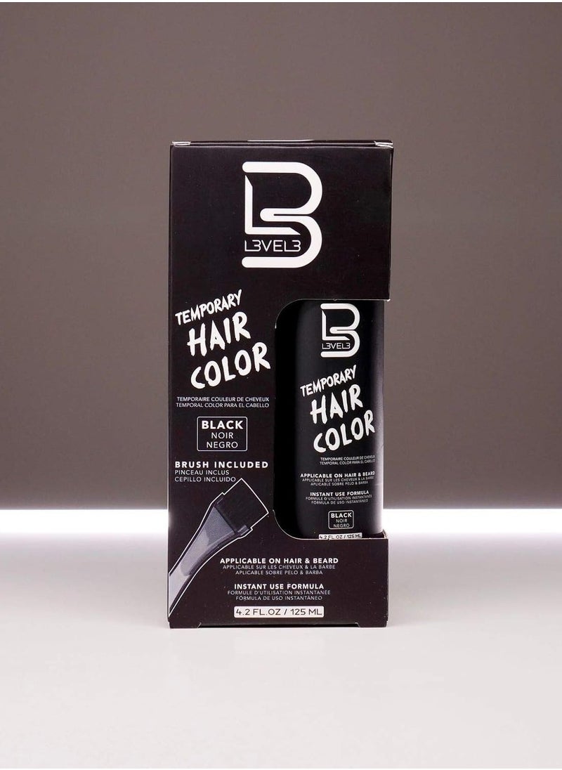 L3VEL3 Level 3 Temporary Beard Color - For Black Hair Beards - Full Beard in Minutes - Easy to Apply and No Mixing Required L3  - Image 5