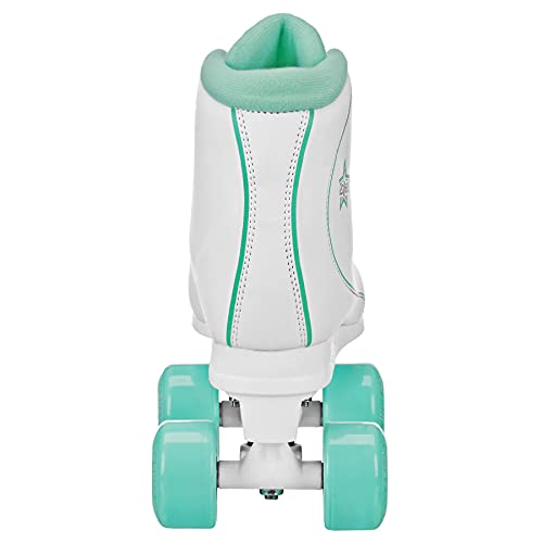 Roller Derby Roller Star 600 Women's Roller Skates - White/Mint - Size 07 - Image 2