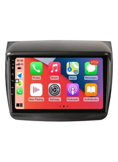 SHEZA STAR Android Car Stereo for Mitsubishi Pajero Sport L200 Triton 2008 To 2016 8GB RAM 128GB ROM Support SIM Card,Carplay, M-Link Wi-Fi BT, Radio GPS Navigation, 9 Inch IPS Touch Screen,AHD Camera Included  - Image 1