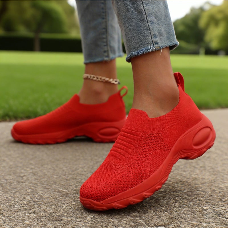 Women's Breathable Mesh Casual Sneakers - Image 4