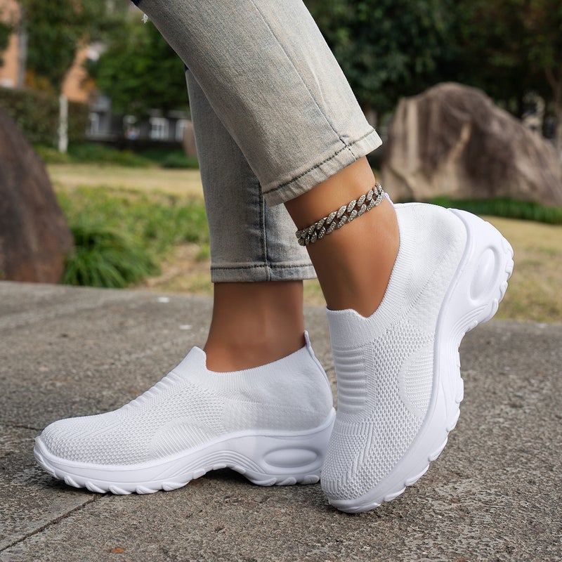 Women's Breathable Mesh Casual Sneakers - Image 1