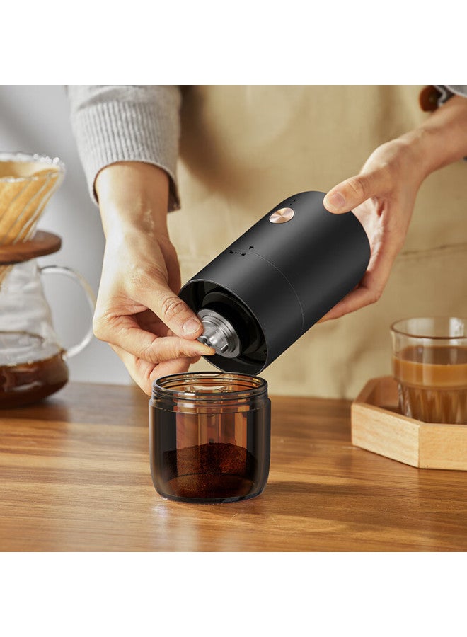 Cliton Electric Coffee Grinder, Hand-cranked Coffee Bean Grinder, Portable Pour-over Coffee Maker, Automatic Grinding Machine - Image 3
