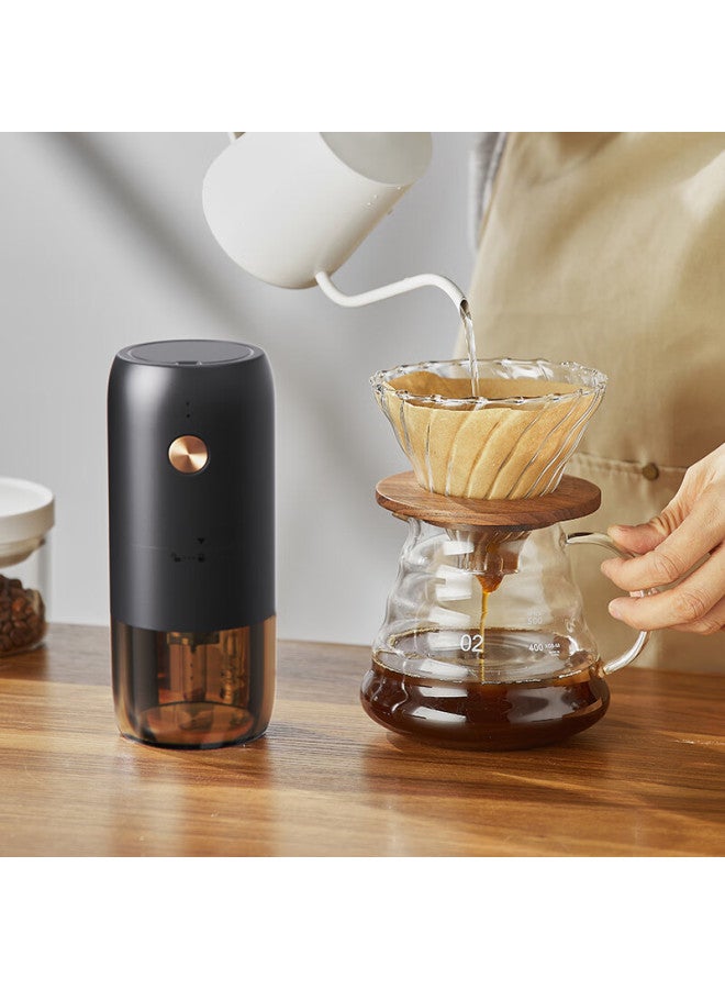 Cliton Electric Coffee Grinder, Hand-cranked Coffee Bean Grinder, Portable Pour-over Coffee Maker, Automatic Grinding Machine - Image 2