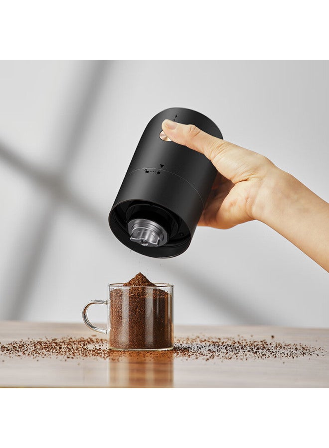 Cliton Electric Coffee Grinder, Hand-cranked Coffee Bean Grinder, Portable Pour-over Coffee Maker, Automatic Grinding Machine - Image 4