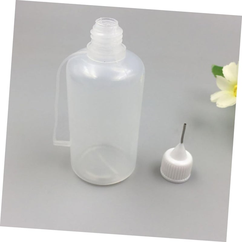 MOKKHNB 10pcs Refillable Liquid Glue Bottles Needle Applicator Dispensers for Crafts Squeeze Bottles for Everyday Use for Precision Application - Image 4