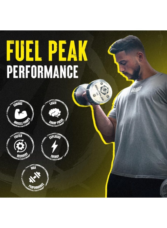 ANIMAL Universal Nutrition Animal Pump Pre-Workout Non-Stim | Lemon Surge | 42 Servings | Nitrosigine® & L-Citrulline for Pumps, Endurance & Focus - Image 3