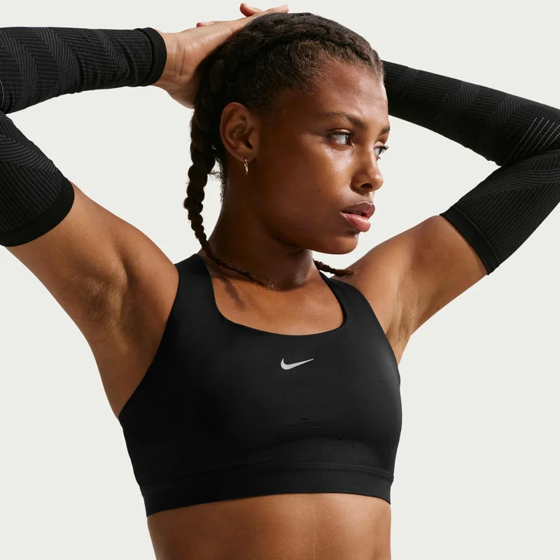 Nike Women's Swift Dri-FIT High-Support Running Sports Bra