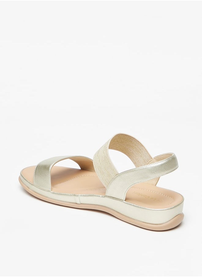 Le Confort - Women Strappy Slip-On Flatform Sandals - Image 1