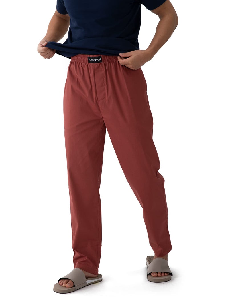 DAMENSCH The Stretch Pyjama Pants - Slumber Maroon, XX, Large - Image 1