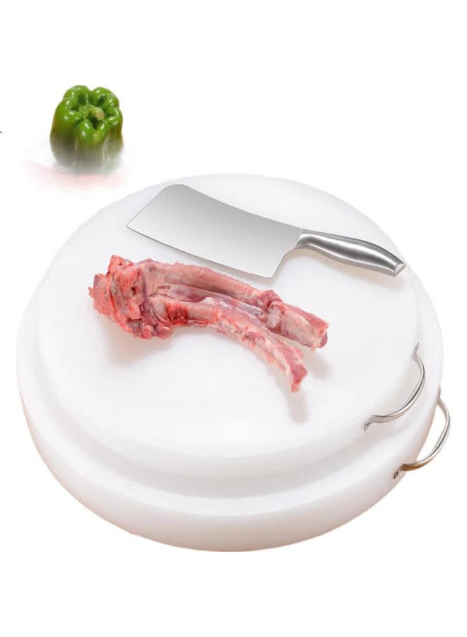 All-round Quanshi 38Cm*2.3 Round Pe Eco-Friendly Cutting Board, Chopping Block, Meat Chopper, Vegetable Chopper, Plastic Cutting Board, Platter - Image 1