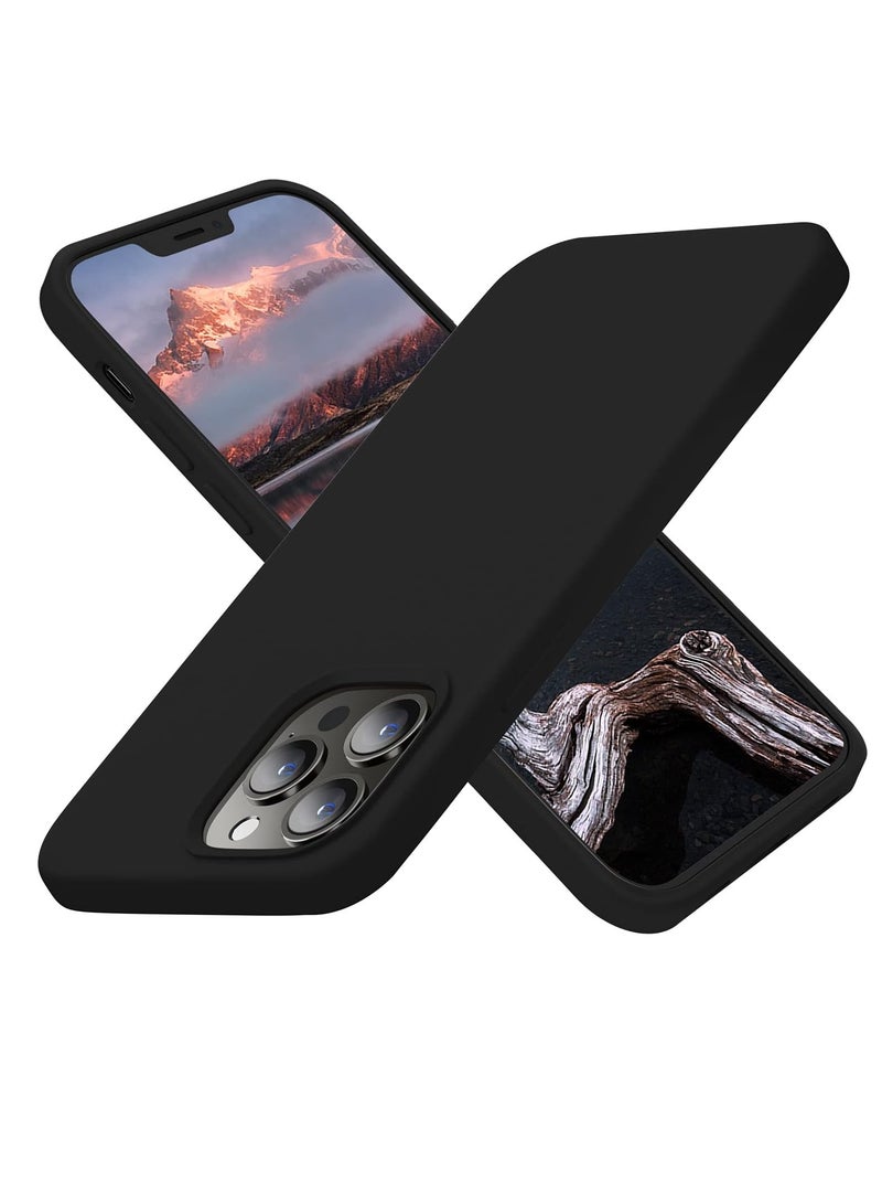 ELTRAZONE Silicone TPU Shockproof Ring Holder Kickstand Slim Plated Phone Case Cover designed for iPhone 13 - Image 1