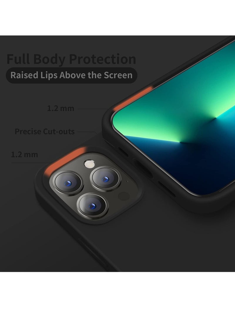 ELTRAZONE Silicone TPU Shockproof Ring Holder Kickstand Slim Plated Phone Case Cover designed for iPhone 13 - Image 3