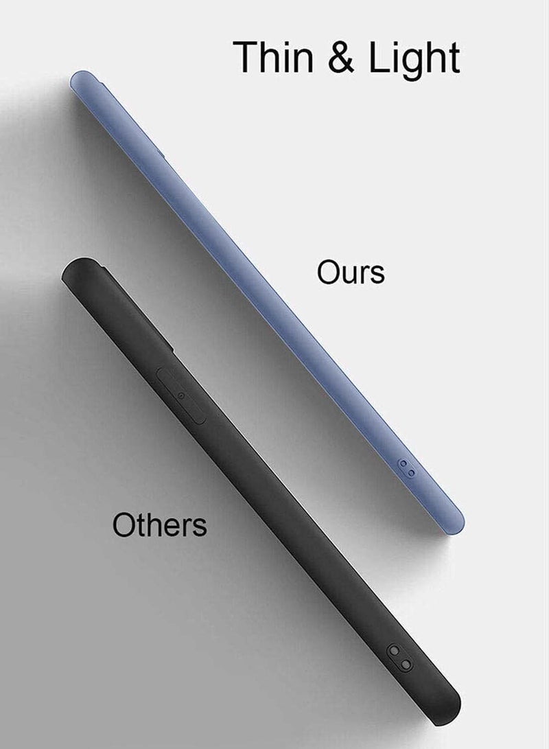 Wtech Itel S24 4G 2024 Premium Liquid Silicone Case Cover Rock Blue - Image 5