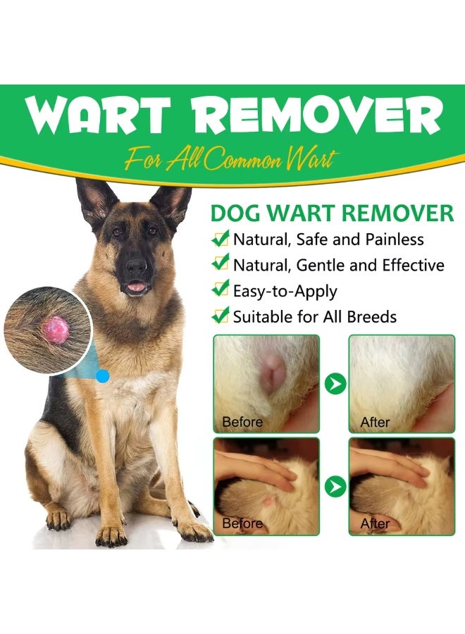 Oimmal مزيل الثآليل للكلاب، علاج إزالة الثآليل للكلاب، بدون ضرر، ومزيل علامات الجلد للكلاب بدون ألم، رعاية طبيعية للحيوانات الأليفة 20 جرام - Image 4