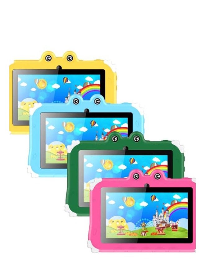 Oteeto K6 Kids Tablet with SIM Card Support, 128GB Storage, 6GB RAM, Android 13, and a 3500mAh Battery - Blue