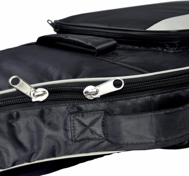 Tosnail Padded Electric Guitar Gig Bag - Backpack Shoulder Strap, Carry Handle & Pocket - Full Size 41 inch - Black - Image 3
