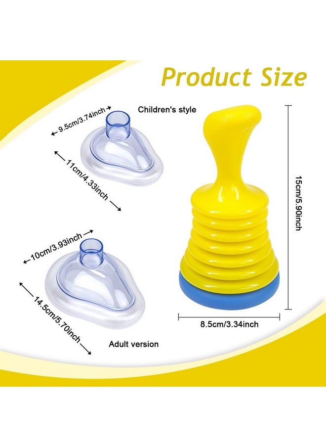 Hannea - ® Choking Rescue Device With 2 Masks, Professional Emergency Device For Choking Anti Choking Device For Baby, Toddler, Elderly, Emergency First Aid Accessories - Image 1