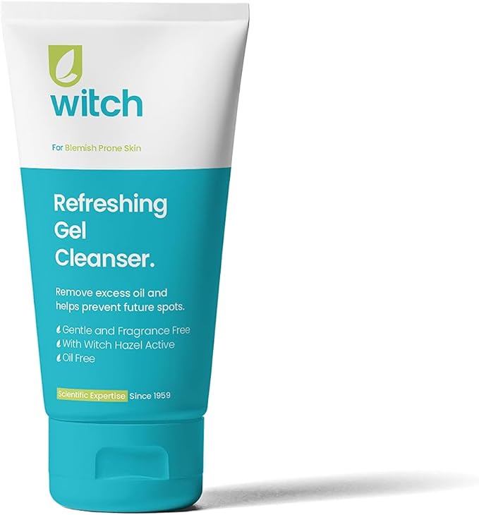 Witch Refreshing Gel Cleanser Face Wash 150ml Blemish fightingnatural astringent with antiinflammatory Witch Hazel Gentle and fragrance and oil free - Image 1