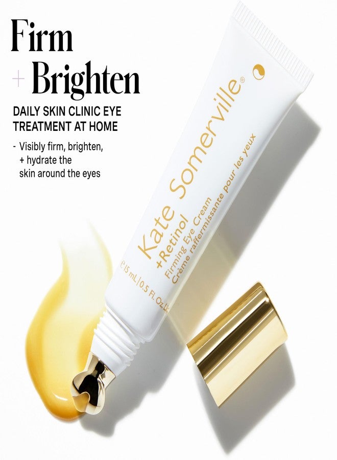 Kate Somerville Retinol Firming Eye Cream - Clinic-Grade Anti-Aging Treatment Proven to Firm, Brighten and Smooth Lines & Wrinkles, 0.5 Fl Oz - Image 3