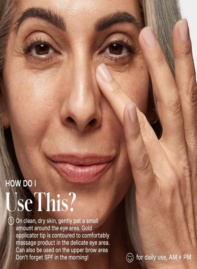 Kate Somerville Retinol Firming Eye Cream - Clinic-Grade Anti-Aging Treatment Proven to Firm, Brighten and Smooth Lines & Wrinkles, 0.5 Fl Oz - Image 4